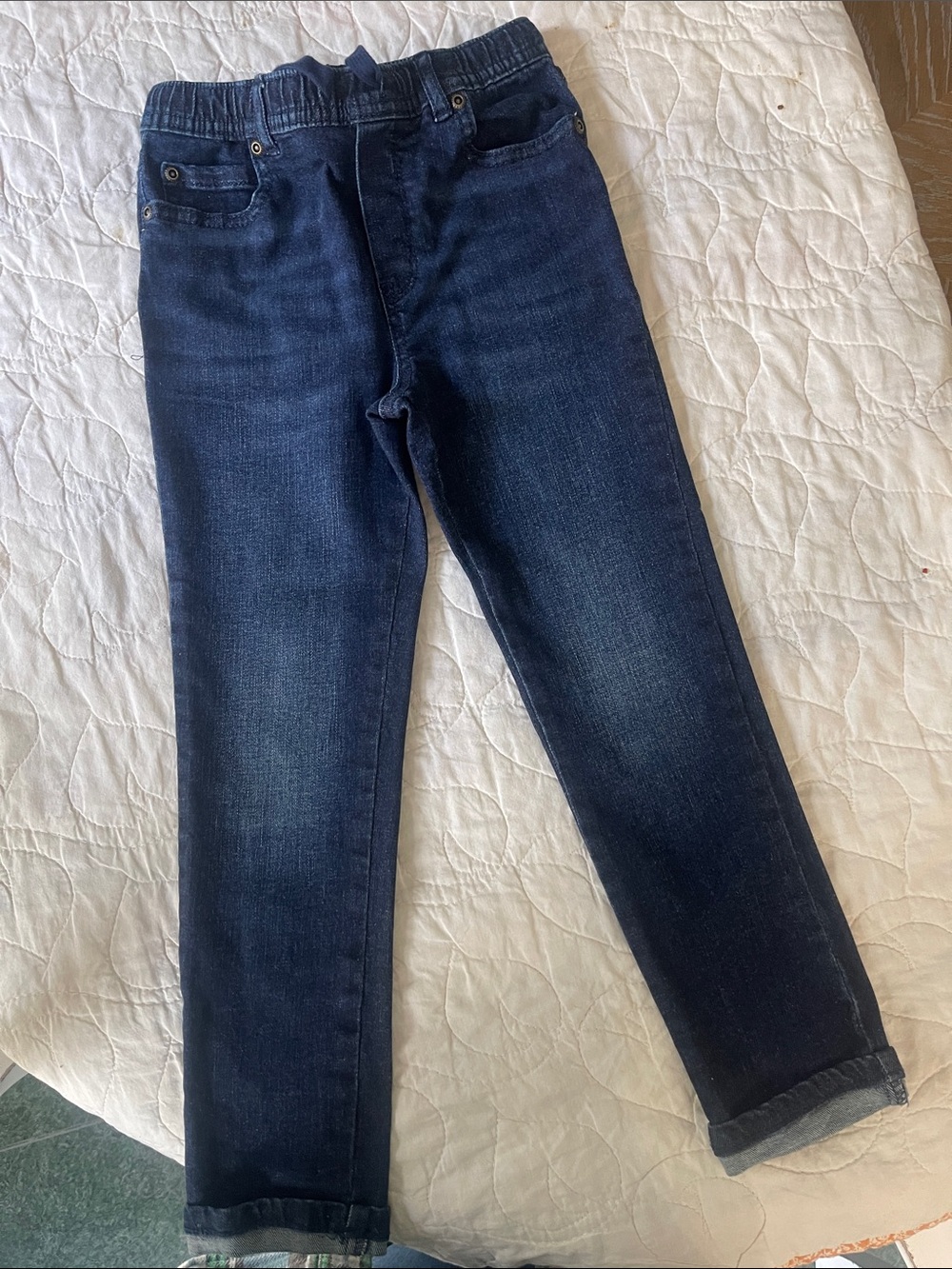 Gymboree Boy’s Slim Straight Dark Blue Jeans